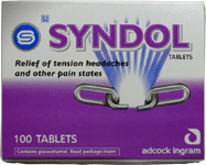 Syndols in their South African packaging
